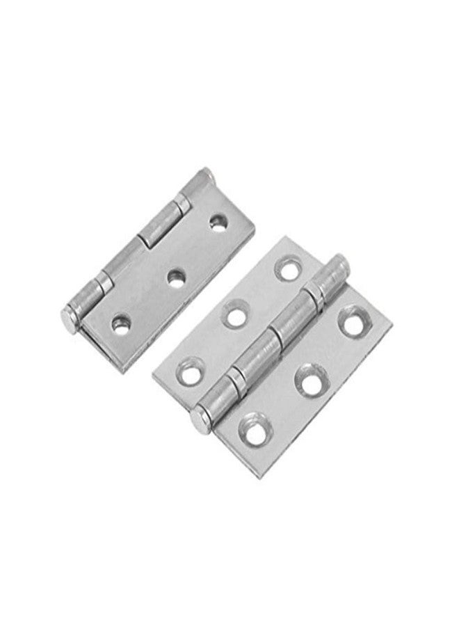 MEDBUDDY Stainless Steel 2 Inch Door Hinge I Butt Hinge 2 Inch Pack of 6 Pcs I Heavy Duty SS Kabza- Door Hardware| Premium Door Hinges for Wooden Doors - Image 2